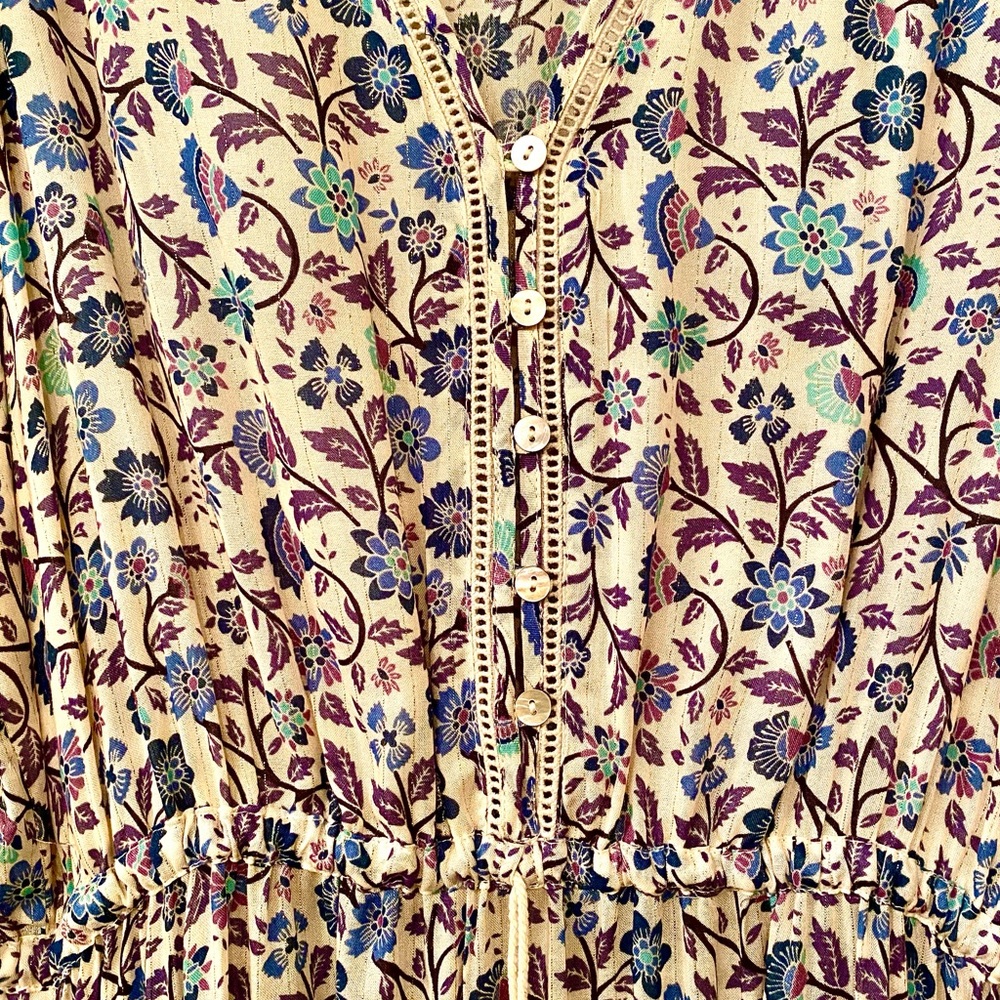 🌺🎉HP🎉🌺 NWOT Spell & The Gypsy Dahlia Midi Dress - Picture 10 of 16